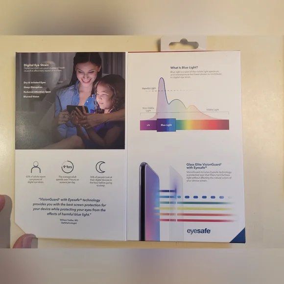 Glass Elite VisionGuard+ for Samsung Galaxy S20 FE 5G Screen Protector - Picture 3 of 3